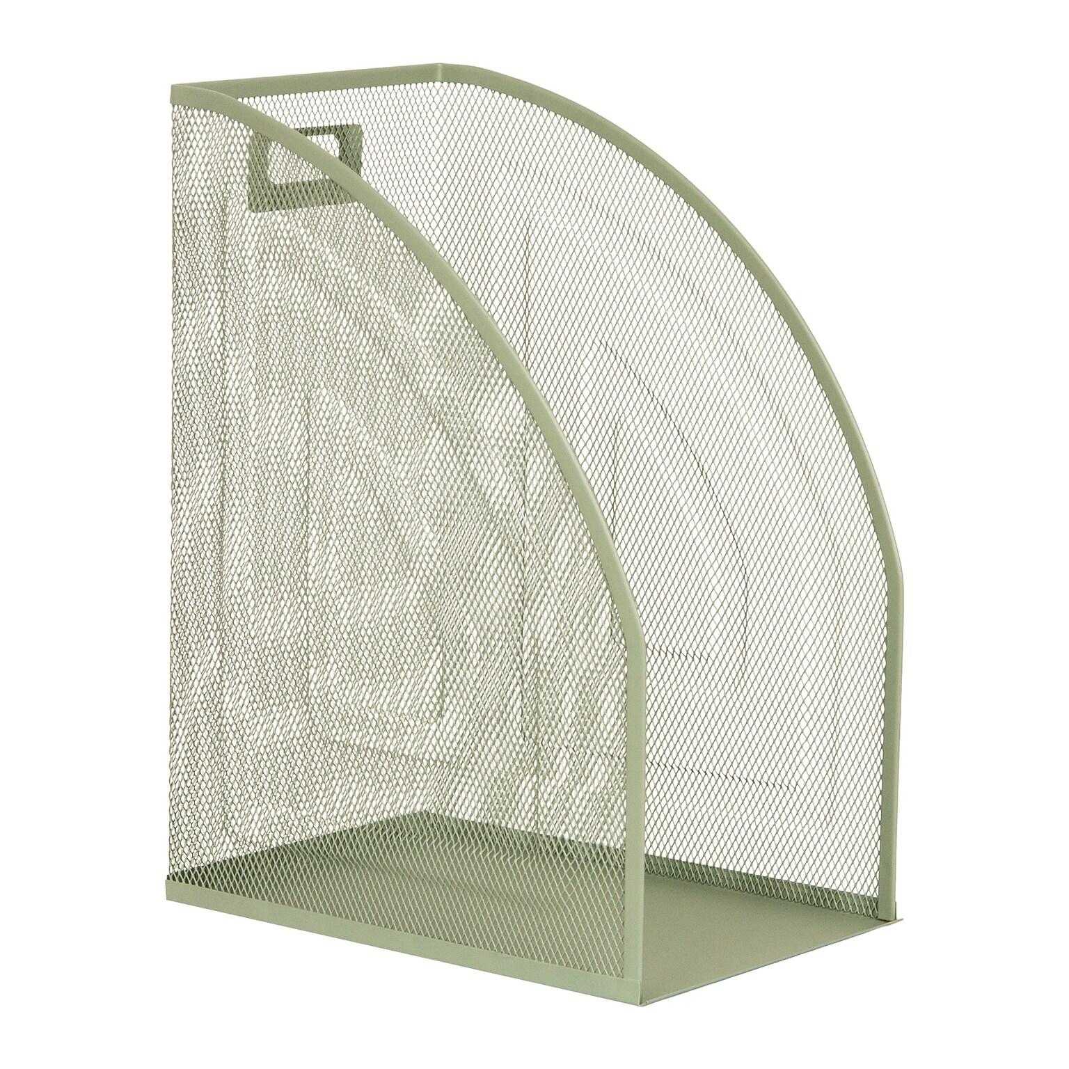 Staples Metal Mesh File Organizer, Sage Green (ST63832)