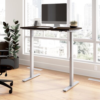 Bush Business Furniture Move 60 Series 48W Electric Height Adjustable Standing Desk, Mocha Cherry (