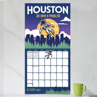 2027 TF Publishing Home: Texas 12" x 12" Monthly Wall Calendar, Multicolored (27-1133)