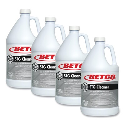 Betco Stone, Tile, Grout Cleaner and Protectant, Pleasant Scent, 1 Gal. Bottle, 4/Carton (BET16850400)