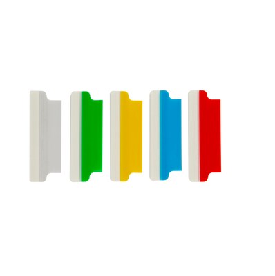 Avery Self-Adhesive Index Tabs, Assorted Colors, 25/Pack (16239)