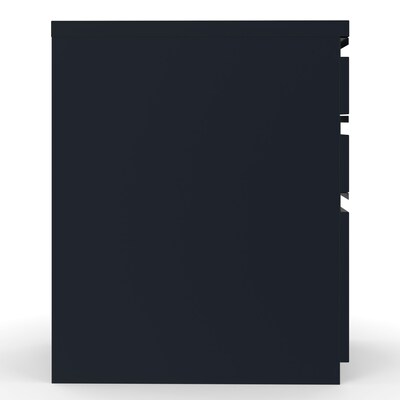 Quill Brand® 3-Drawer Vertical File Cabinet, Locking, Black, Letter, 22.88"D (25170D)