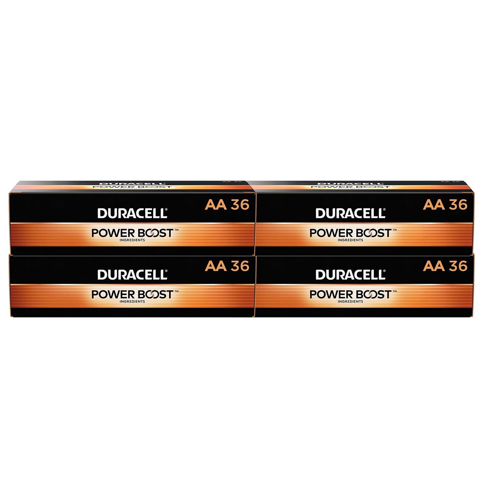 Duracell Coppertop AA Alkaline Battery, 144/Pack (MN15P36)