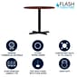 Flash Furniture 36" Round Conference Table, Cherry (GCMBLK15CHR)