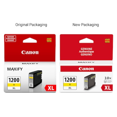 Canon PGI-1200 XL Yellow High Yield Ink Cartridge (9198B001)