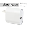 NXT Technologies™ Universal 1 USB Port Phone Charger, White (NX54347)