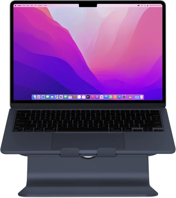 Rain Design mStand 10 x 7.5 Aluminum Laptop Stand, Midnight (10090)