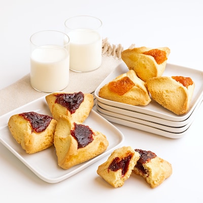 6 pc Butter Fruit Cookies - Apricot, Raspberry