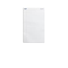 Quill Brand® Standard Series Legal Pad, 8-1/2 x 14, Wide Ruled, White, 50 Sheets/Pad, 12 Pads/Pack