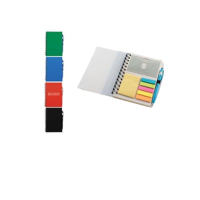 Custom Colored Cardboard Jotter Spiral Bound Notebook