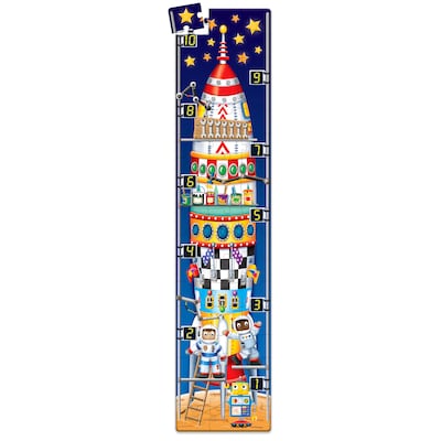 The Learning Journey 51-Piece Long & Tall Puzzles 123 Rocketship (LJI434284)