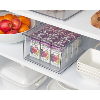iDESIGN Drawers, Clear, 4/Set (27841M4)