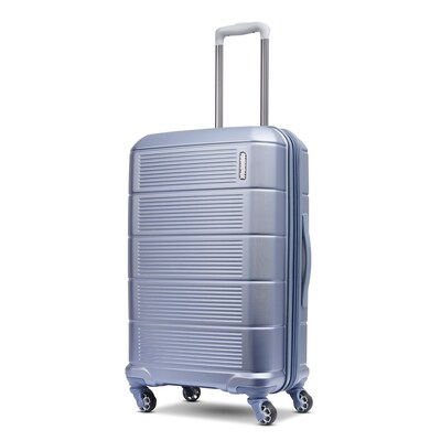 American Tourister Stratum 2.0 27.75 Plastic 4-Wheel Spinner Hardside Luggage, Slate Blue (142349-E