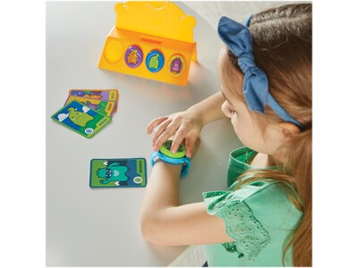 hand2mind Worry Stone Pals Sensory Wristbands, 4/Pack (95416)