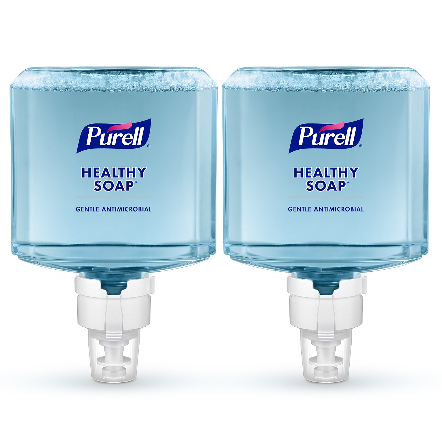 PURELL HEALTHY SOAP Foaming Hand Soap Refill for ES8 Dispenser, Light Scent, 1200 ml, 2/Carton (7779-02)