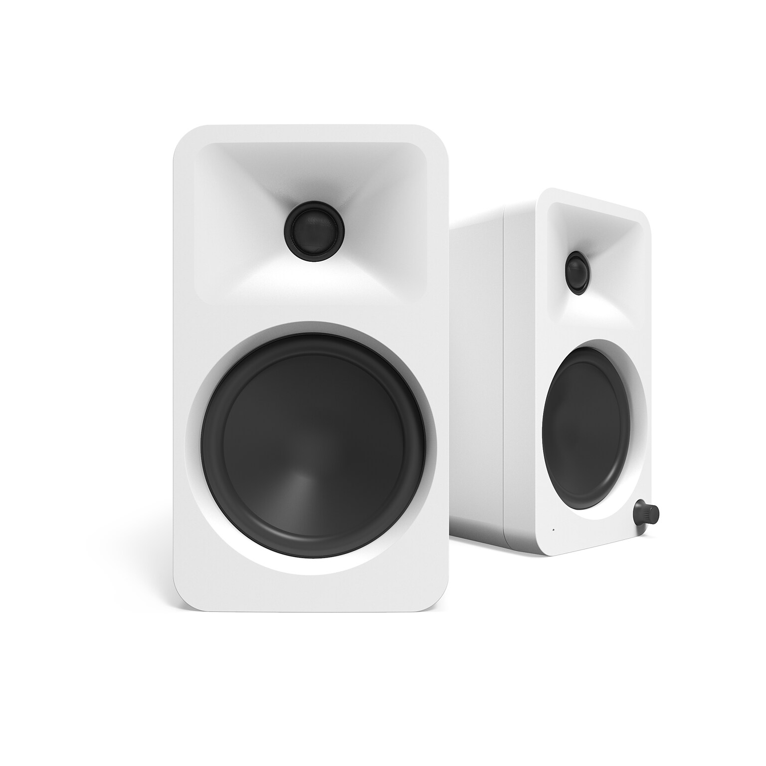 Kanto ORA4 140W Bluetooth Reference Speakers, White, Pair (ORA4MW)