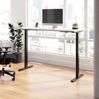 Bush Business Furniture Move 60 Series 72W Electric Height Adjustable Standing Desk, White (M6S7230