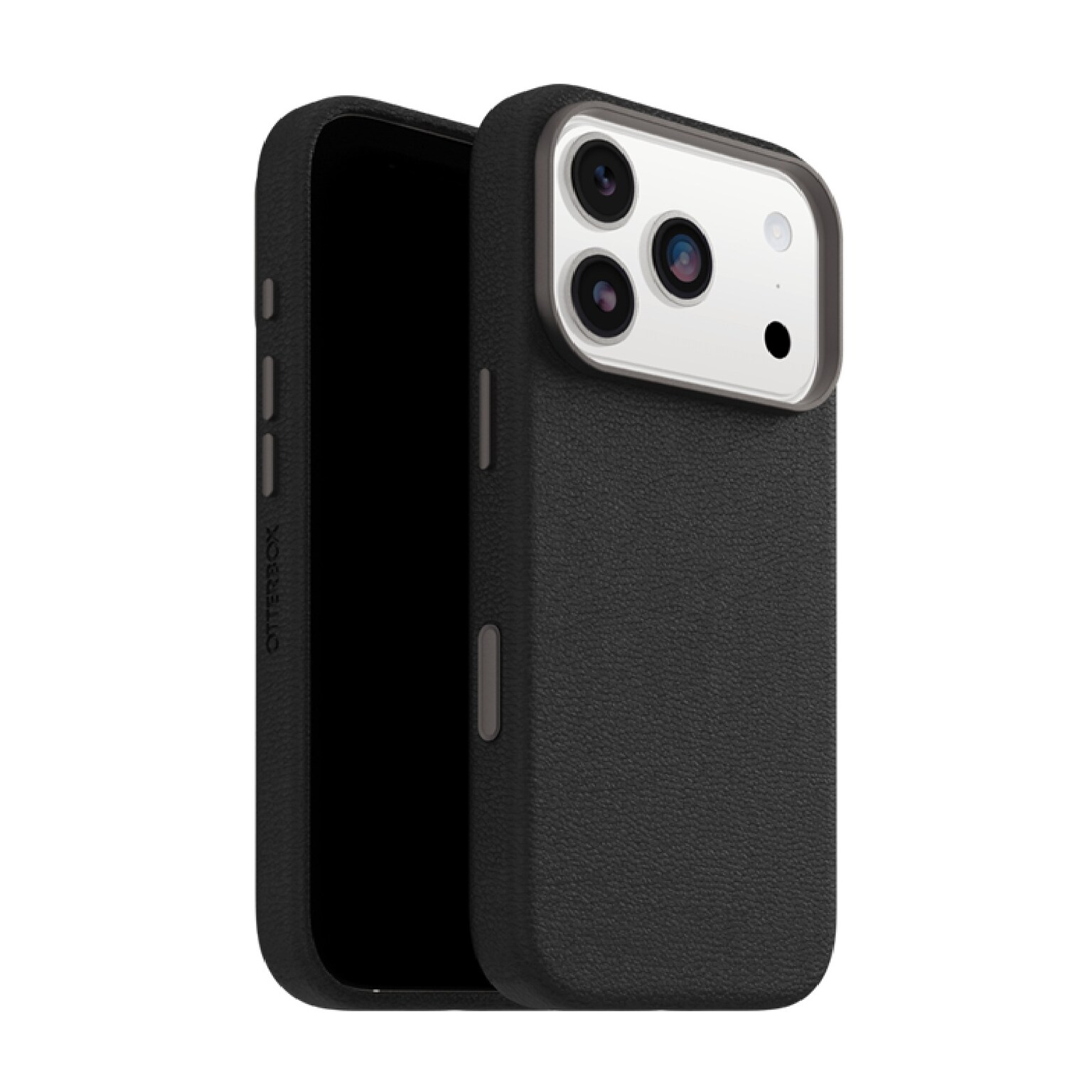 OtterBox Symmetry MagSafe Phone Case for iPhone 17 Pro, Shock Absorbing, Noir Ash (77-99044)