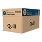 QuillPLUS Quill Brand® 8.5" x 11" Copy Paper, 20 lbs., 92 Brightness, 500 Sheets/Ream, 10 Reams/Carton (720222CT)
