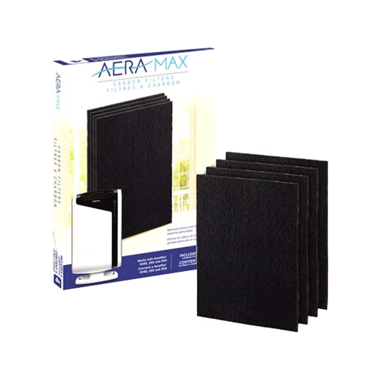 Fellowes AeraMax, Carbon Air Purifier Filter, 4/Pack (9324201)