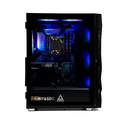 Skytech Gaming Storm Desktop Computer, AMD Ryzen 5 5600G, 16GB RAM, 1TB SSD, Intel Arc A380 6GB Graphics, Windows 11, Black