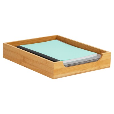 Mind Reader Desk Tray, Brown (BTRAY-BRN)