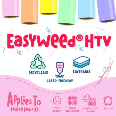 Siser Easyweed Die Cutting HTV Heat Transfer Vinyl, 36, White (SIRMIEW1183601)