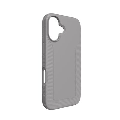 ZAGG Luxe Snap MagSafe Phone Case for iPhone 17, Shock Absorbing, Gray (702318836)
