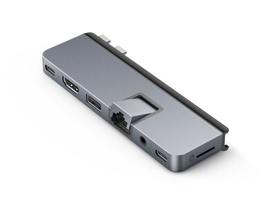 Hyper Products Duo Pro 7-Port USB-C Hub, Space Gray (HD575-GRAY)