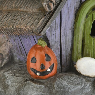 National Tree Company 6" Purple Haunted House with LED Light (PG11-FJ60415-1)