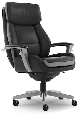 La-Z-Boy Alton Leather Executive Chair, Black (51544)