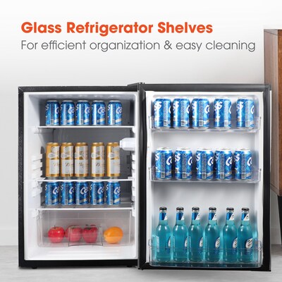 Magic Chef Adjustable Temperature Control Refrigerators, 4.4 Cu. Ft., Black (HMAR45HCBE)