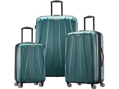 Samsonite Centric 2 Polycarbonate 3-Piece Luggage Set, Emerald Green (133080-1327)