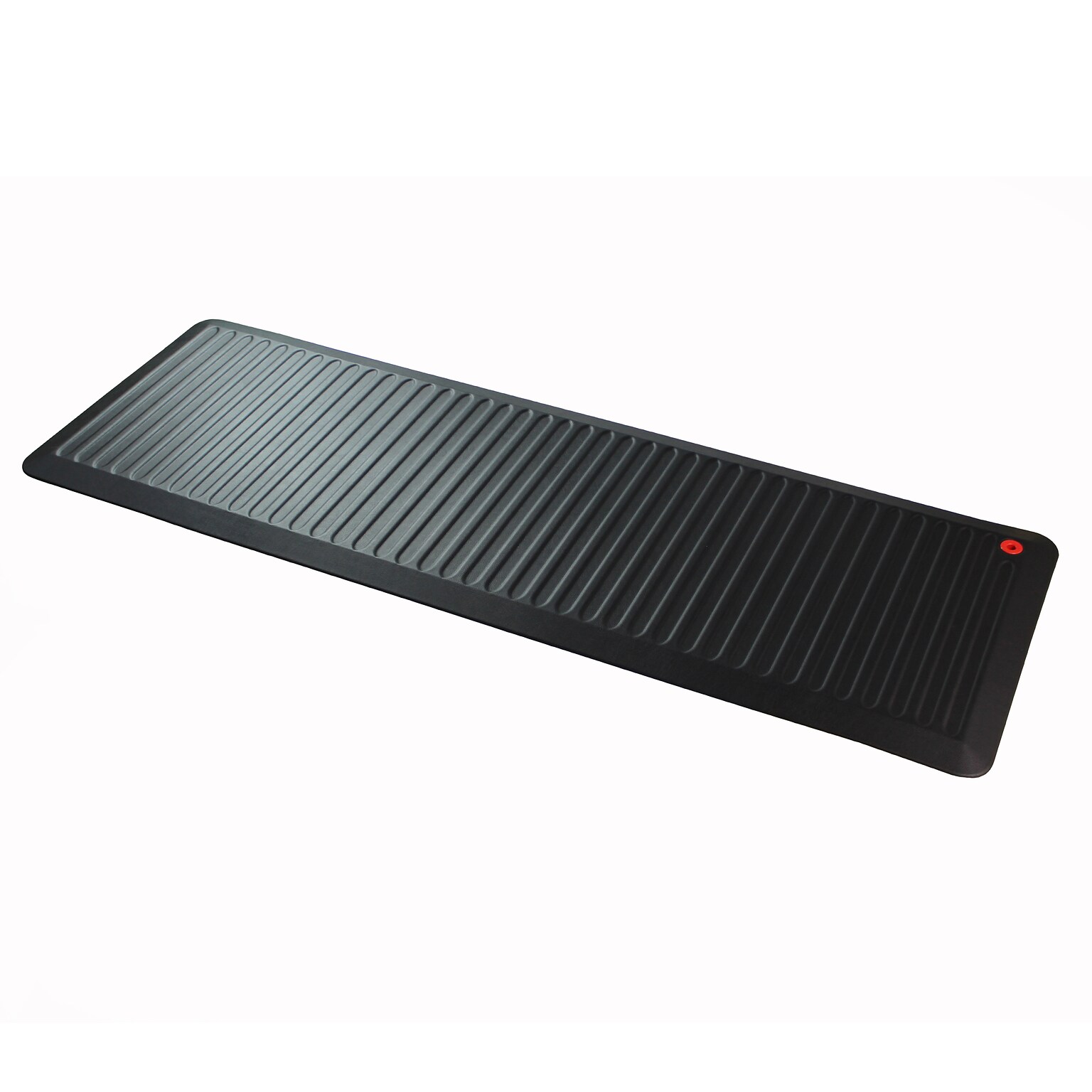 Floortex AFS-TEX 6000X Anti-Fatigue Mat, Rectangular, 23 x 67, Midnight Black (FCA2367XVBK)