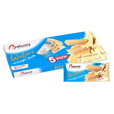 Balconi Vanilla Wafers, 100/Pack (600-04192)