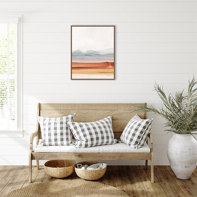 Amanti Art Sierra Hills 02 by Lisa Audit Framed Canvas Wall Art Print, 23" x 28" (A42678302691)