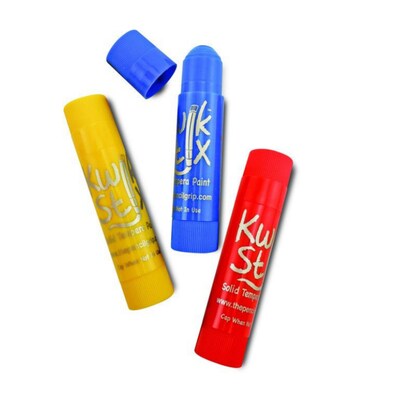 The Pencil Grip Kwik Stix Kid's Paint Stick, Assorted Colors, 6/Pack (PGTPG-601)