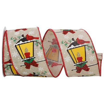 JAM Paper Ribbon, Natural/Yellow Cardinal (52640348558)