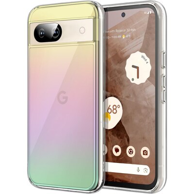 SaharaCase Inspire Series Phone Case for Google Pixel 8a, Shock Absorbing, Transparent Gradient (CP00570)