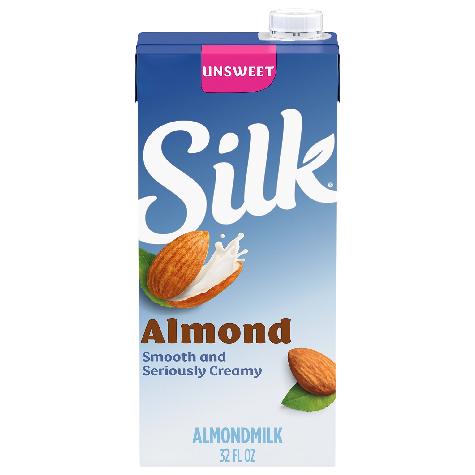 Silk Unsweetened Almond Milk, 32 oz. (WWI00172)