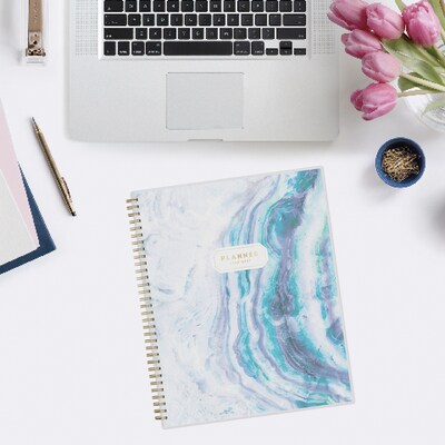 2026-2027 Blue Sky Gemma Frosted 8.5" x 11" Academic Weekly & Monthly Planner, Plastic Cover (118177-A27)