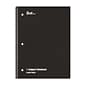 Quill Brand® 1-Subject Notebook, 8" x 10.5", Graph Ruled, 70 Sheets, Black (TR23986)