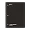 Quill Brand® 1-Subject Notebook, 8 x 10.5, Graph Ruled, 70 Sheets, Black (TR23986)