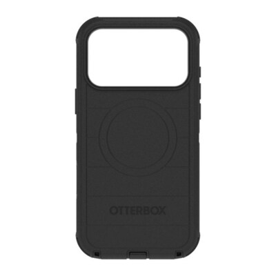 OtterBox Defender Series Pro MagSafe Phone Case for iPhone 17 Pro Max, Shock Absorbing, Black (77-98429)
