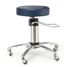 Brandt Hydraulic Surgeon Stool without Backrest, Black (15511BLACK)