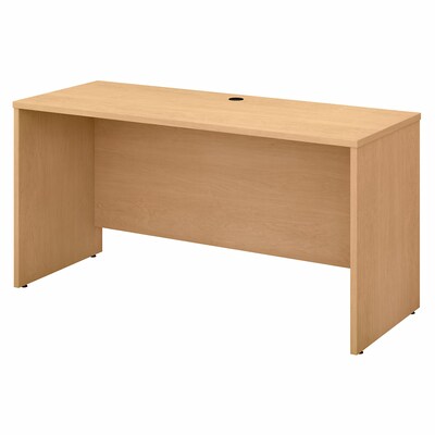Bush Business Furniture Studio C 60W x 24D Credenza Desk, Natural Maple (SCD360AC)