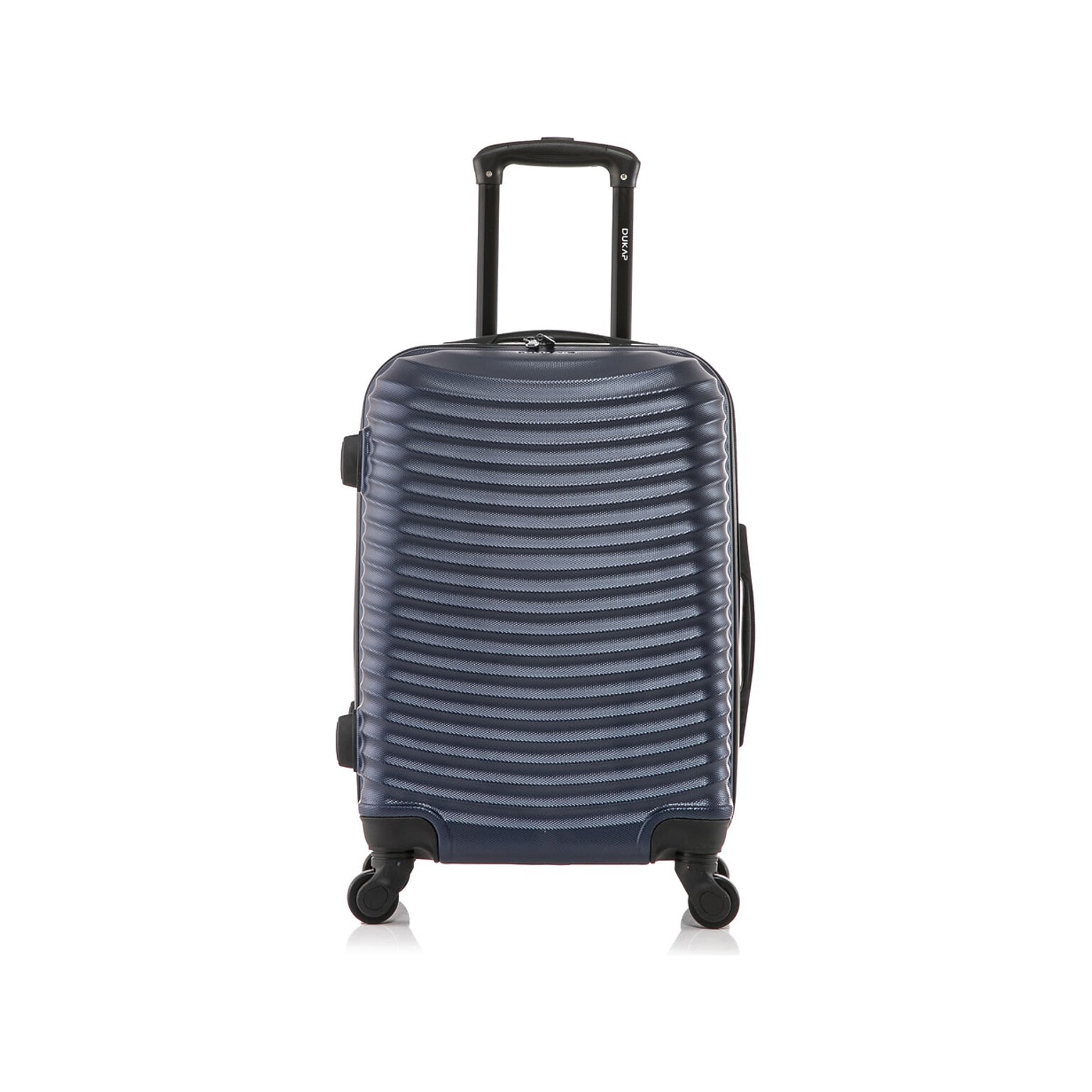 DUKAP Adly 20 Hardside Suitcase, 4-Wheeled Spinner, TSA Checkpoint Friendly, Navy Blue (DKADL00S-BLU)