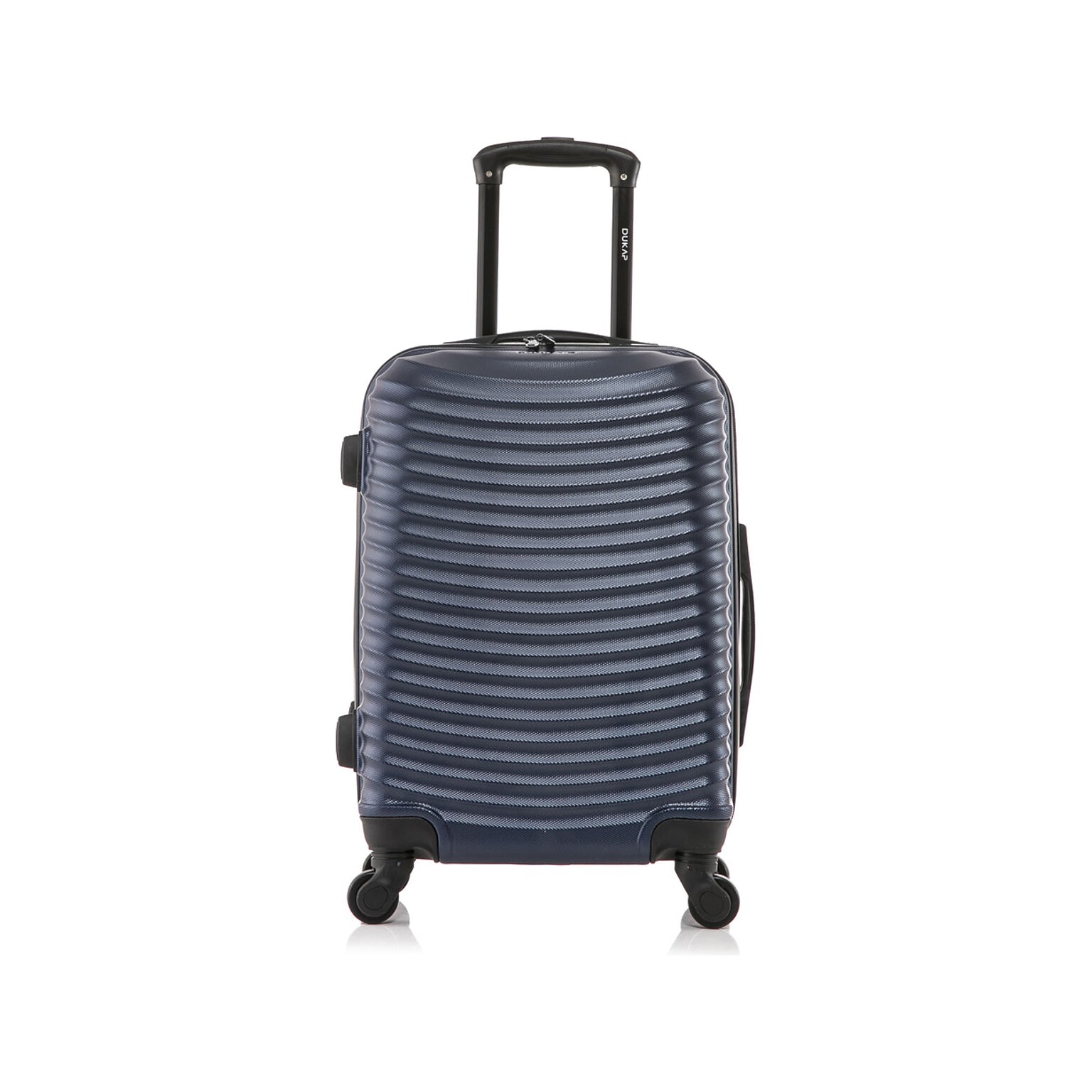 DUKAP ADLY Polycarbonate/ABS Carry-On Suitcase, Navy Blue (DKADL00S-BLU)