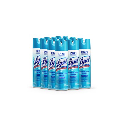 Lysol Professional Brand III Cleaner Disinfectant, Fresh, 19 Oz., 12/Carton (3624104675CT)