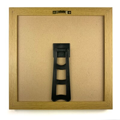 Cosco Message Board Indoor Sign, 10" x 10", Black/Brown (098522)